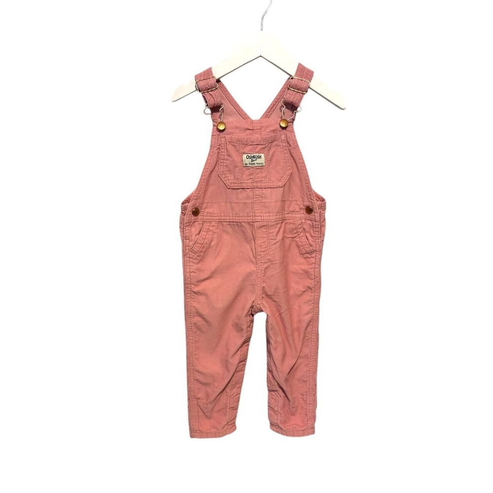 ⭐️ 5/$30 Oshkosh B’Gosh Corduroy Overalls size 18 Months